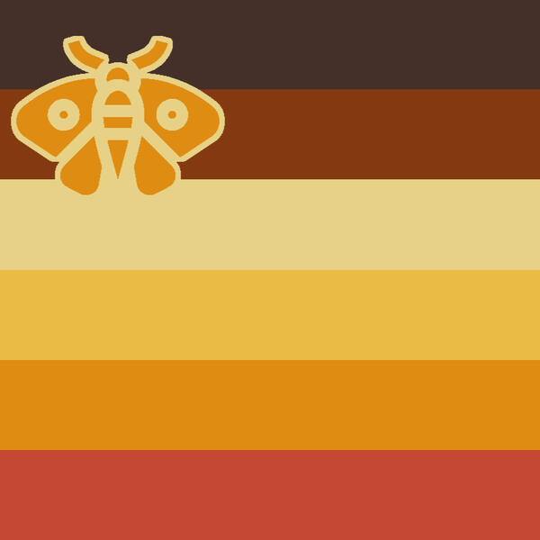 golden emperor moth